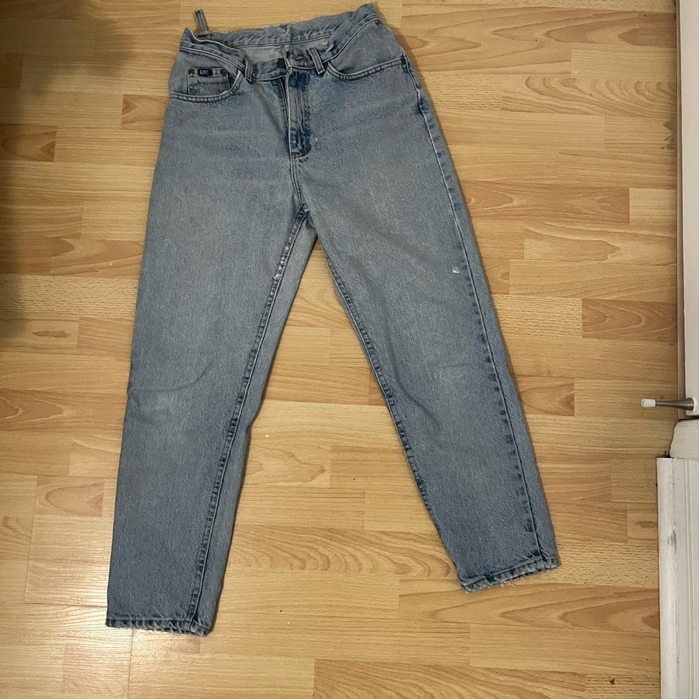 Lee Blue Straight Leg Jeans